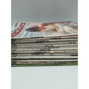 Lot of 15 Home Mechanix 1983 - 1985 Magazine build Construction Remodeling